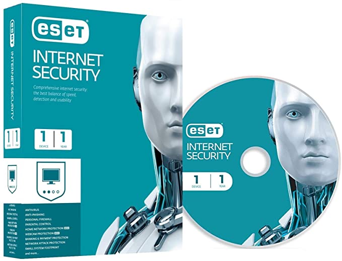 ANTI VIRUS ESET 1 USER 1 YEAR INTERNET SECURITY -1PC- 1 Device / 1 Year. 