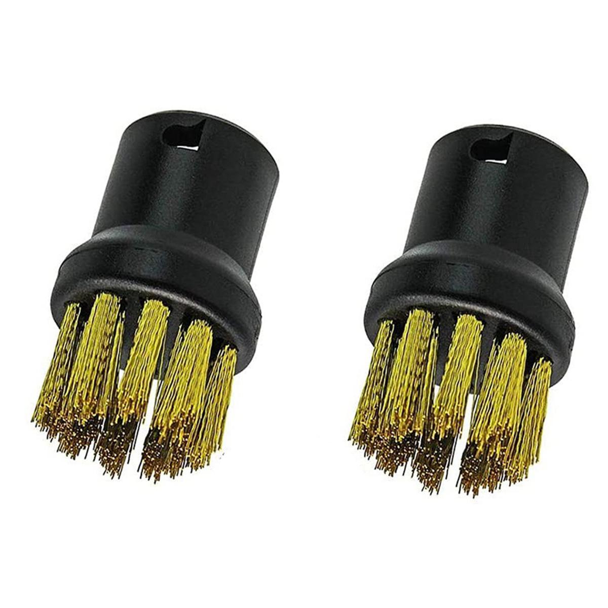 TWEXQNY-Brass Wire Brush Tool Nozzles for Karcher Steam Cleaners SC1 SC2 CTK10 SC3 SC4 SC5 SC7 Replacement Accessories