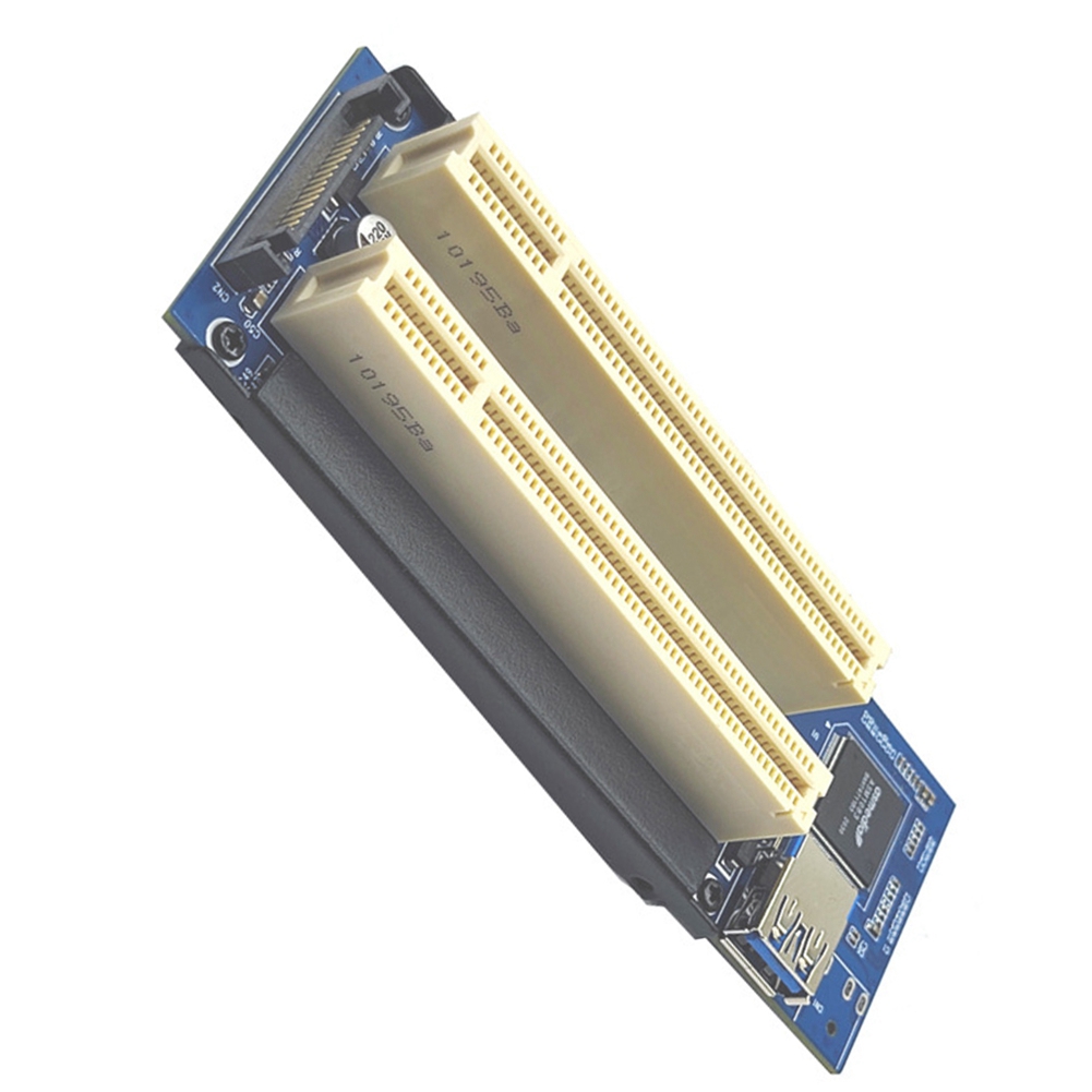 1 Piece PCIE to 2 PCI Slot Support Capture Card Golden Tax Card Sound Card Parallel Port Card. 