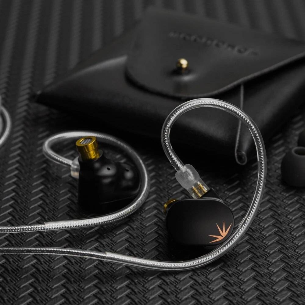 MOONDROP CHU II / CHU 2 Performance Dynamic Driver Earphone IEMs Interchangeable Cable In-Ear Headphone HiFi Music Earbuds. 