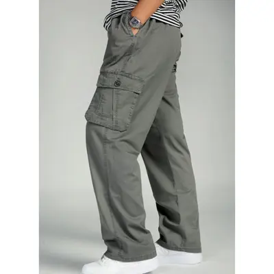 njshnmn Women Pants High Waisted Cargo Pants Skinny Pockets Combat Cargo  Pants, Black, S 
