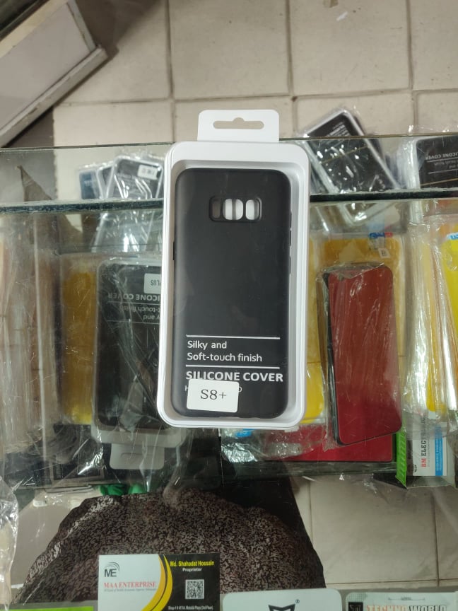 FOR SAMSUNG S8 PLUS Luxury Silicone Protect Back Cover Soft Case