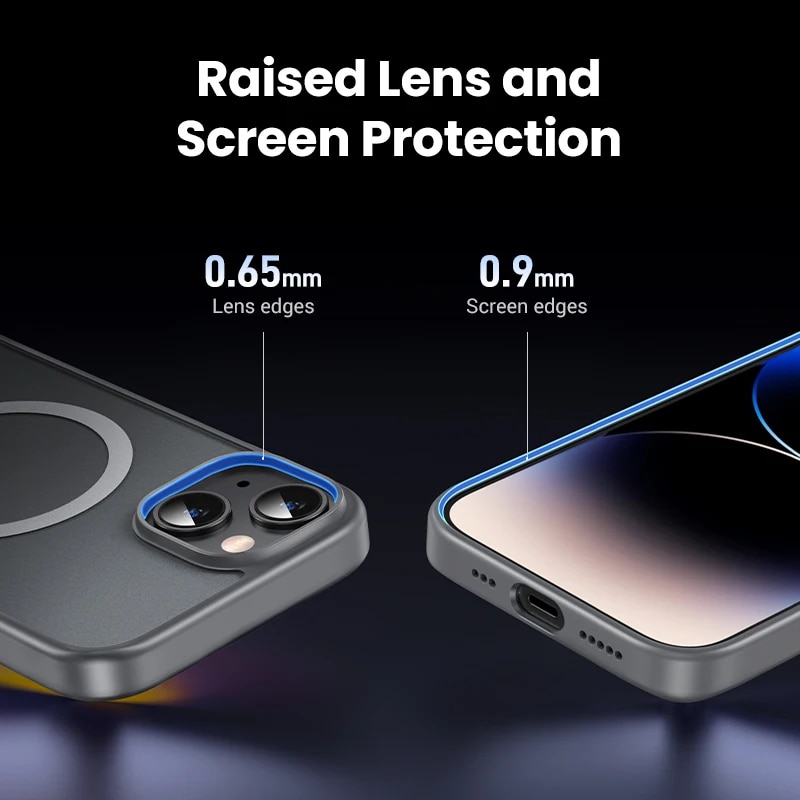 UGREEN Matte Magnetic Case for iPhone 15 Pro Max Cases Shockproof Cover for iPhone 15 Plus 15pro for Magsafe Macsafe Case Alien Alien. 