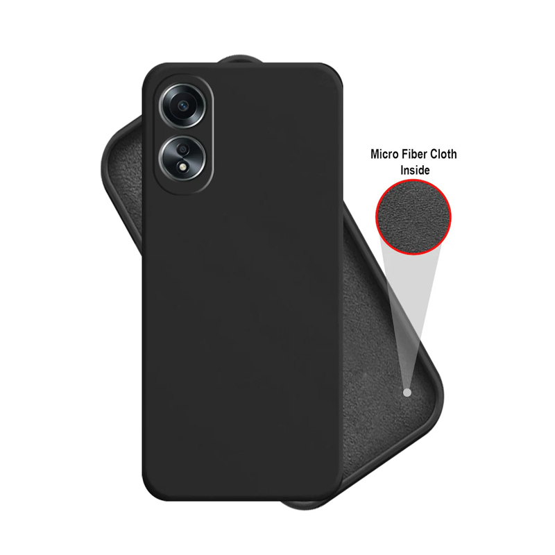 For OPPO A78 4G Phone Case Macaron Color Liquid Silicone Shockproof Soft Case For OPPO A78 Back Cover. 