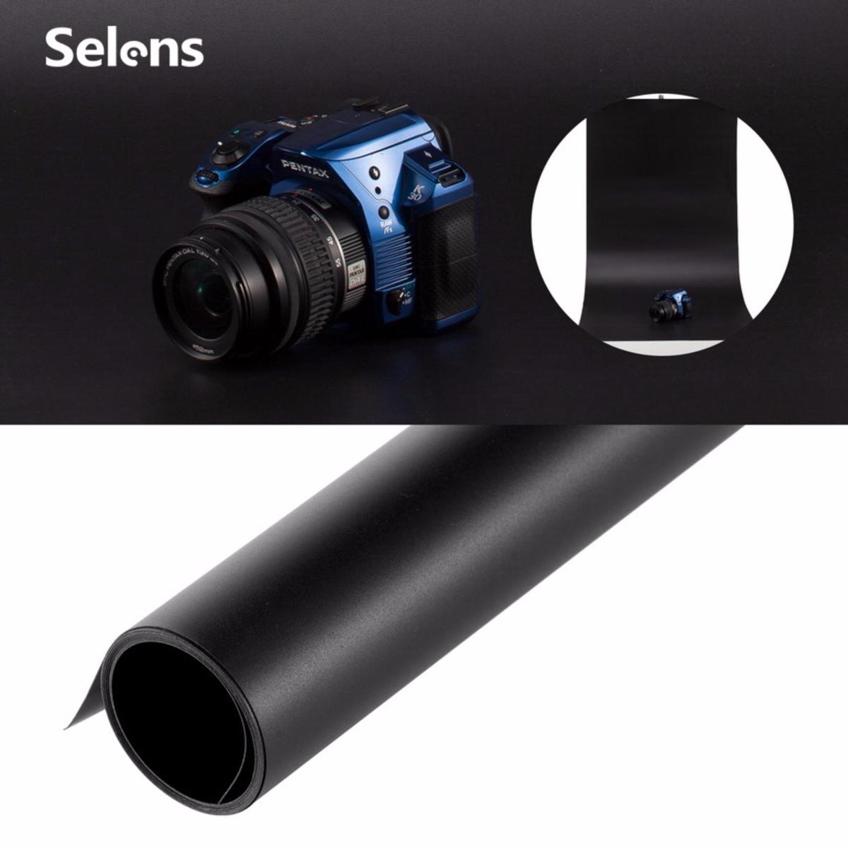 Selens PVC Backdrop Dual-sided Matte Anti-wrinkle Photography Backdrop PVC Material Board for Photo Studio Photography Background Equipment