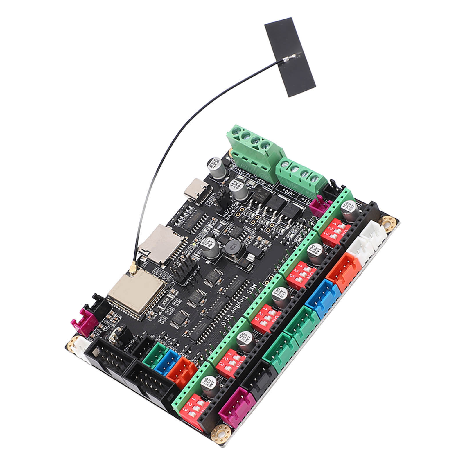 3D Printer Control Panel, PCB DC12-24V 3D Printer Motherboard for Working. 