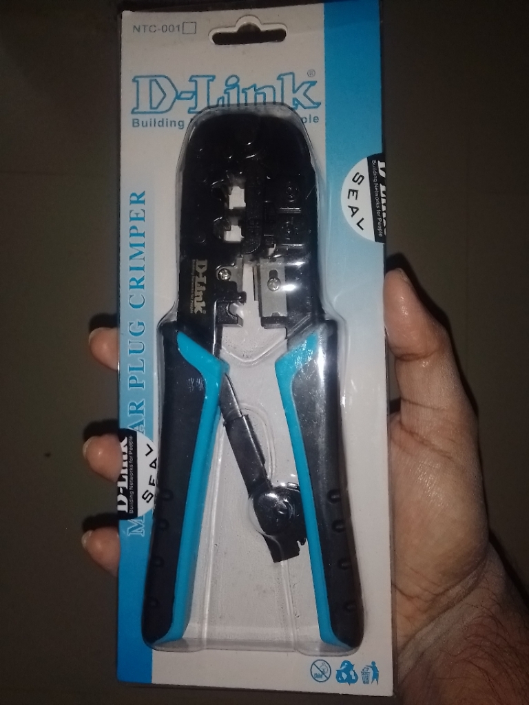 D-Link Modular Plug Crimper Tools (Rj 45, Rj 12 & Rj 11). 