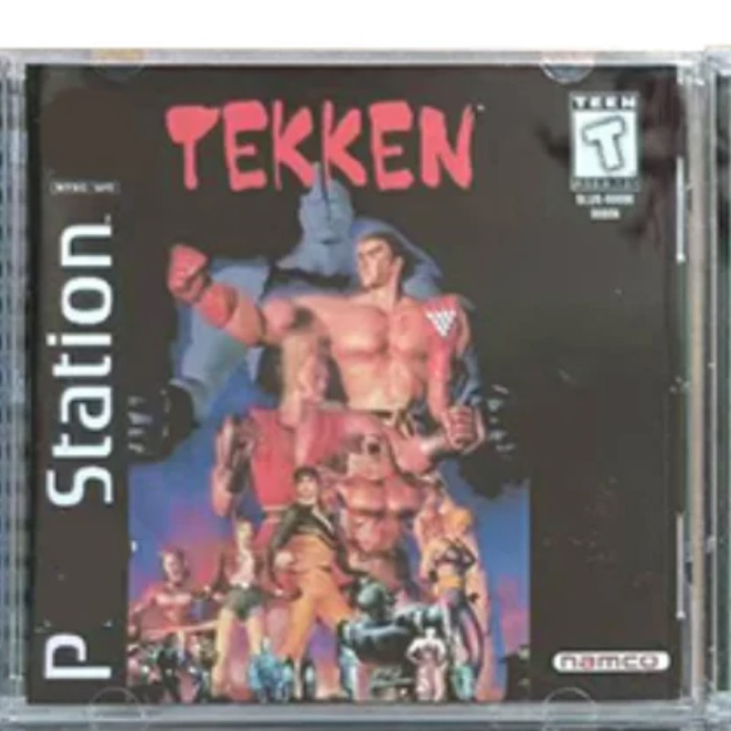 PS1 Tekken Series Copy Game Disc Unlock Console Station 1 Retro Optical Driver Video Game Parts