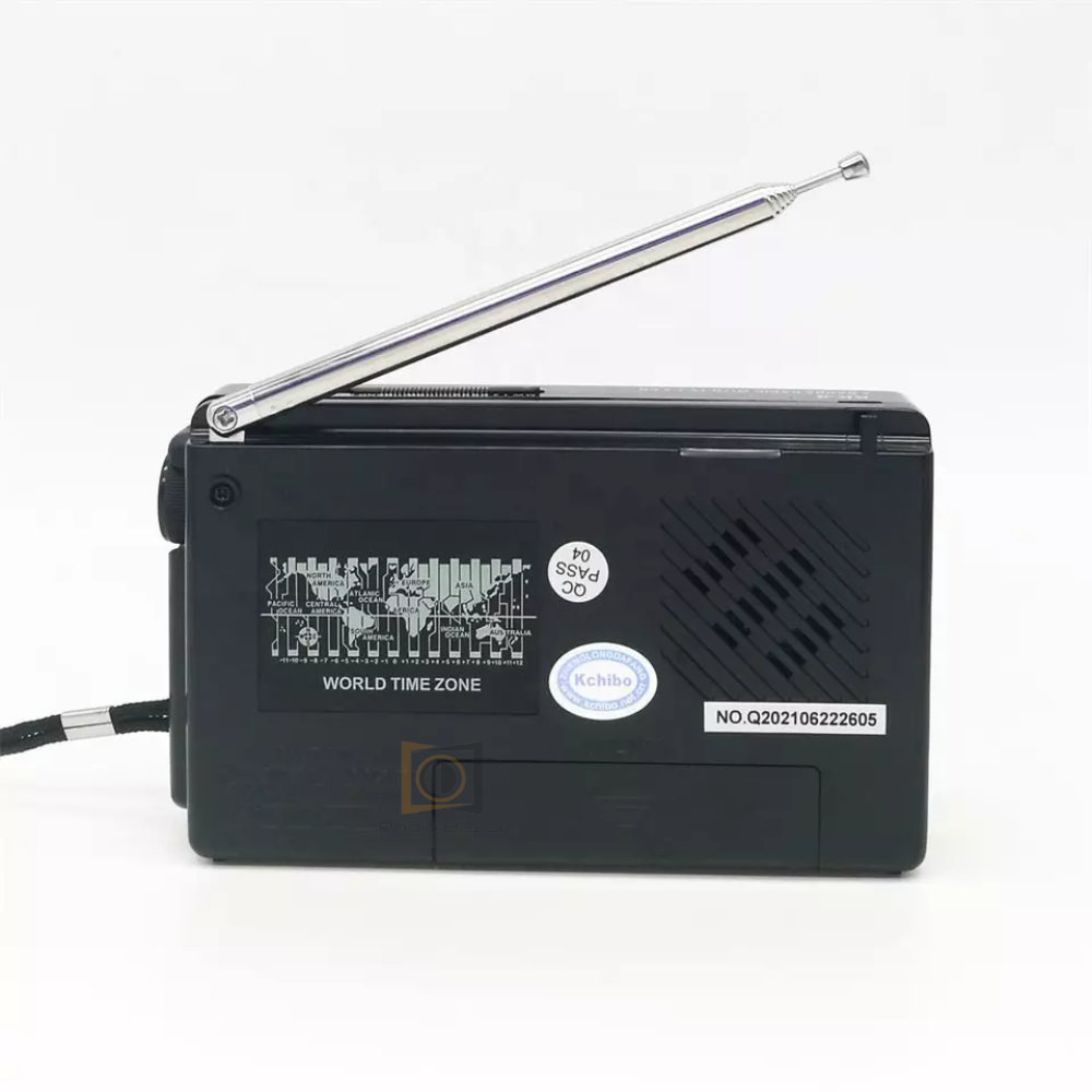 Kchibo KK-9 Analog Radio FM/MW/SW1-7 9 Band World Receiver. 
