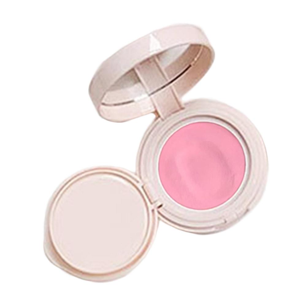 Monochrome Blush Cream With Mirror Potato Mash Soft Mud Cream Soft Texture Blusher Makeup Natural Tint Mist Cosmetics Visco N5S6. 