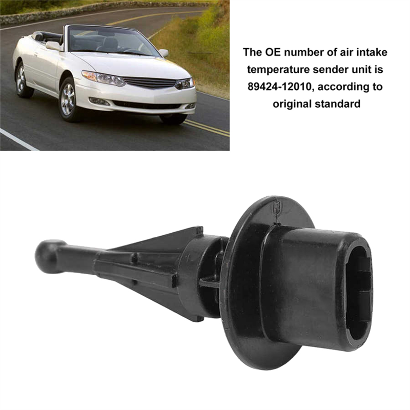 1 Piece Intake Air Temperature Sensor Intake Air Temperature Sensor 89424-12010 Fit for TOYOTA SOLARA MAZDA MILLENIA PROTEGE. 