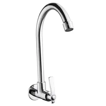 360 Rotate Wall Mounted Kitchen Basin Sink Faucet Spray Single