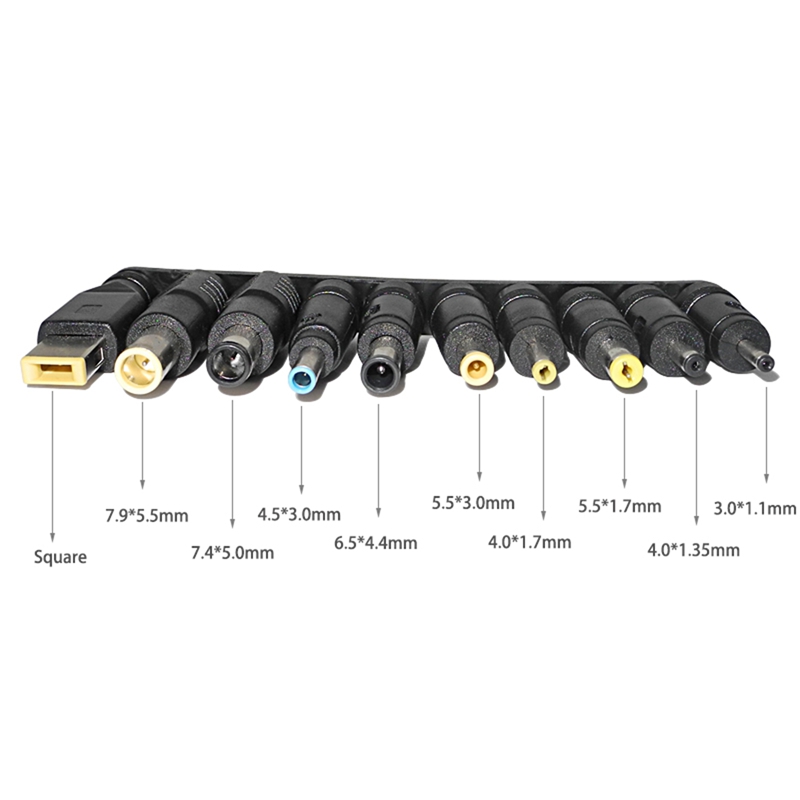 100W TYPE-C to Round Port Laptop Adapter Connector Plug DC Power Adapter Laptop PD Fast Charge Charging Adapter. 