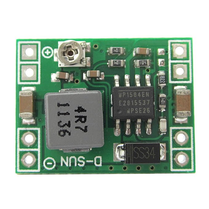 DC DC Step Down MP1584 Buck Converter Adjustable Module 4.5V-28V To 0.8V-20V 3A MP 1584 Power Supply Module Ultra Small For Arduino. 