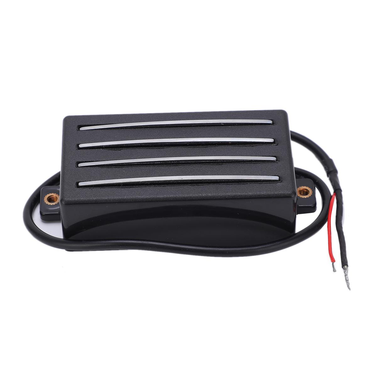 Double Coil Pickup, Humbucker Pickup, Fine Workmanship Convenient To Use 2-Core Wire Quad Rail Double Coil for Guitar Professionals