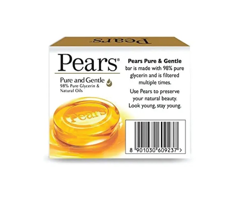 Pears Pure and Gentle Soap Bar - 60g. 
