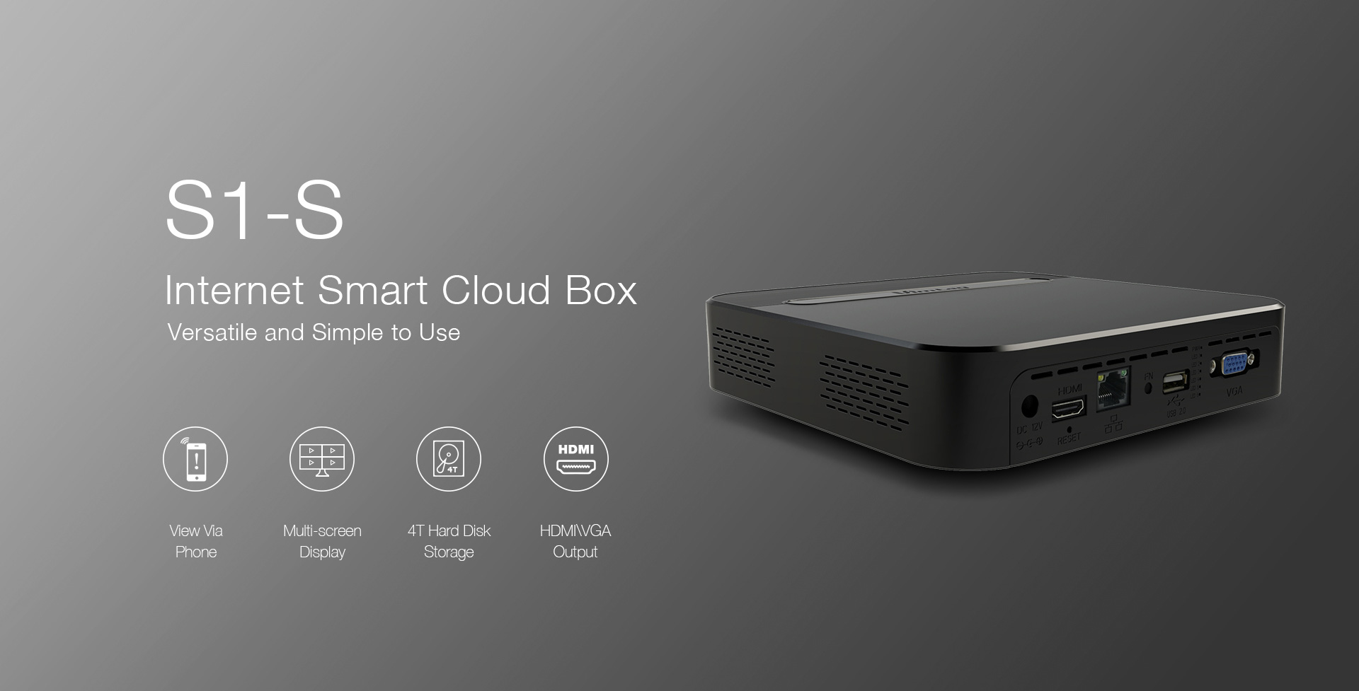VIMTAG Internet Smart Cloud Storage S1s. 
