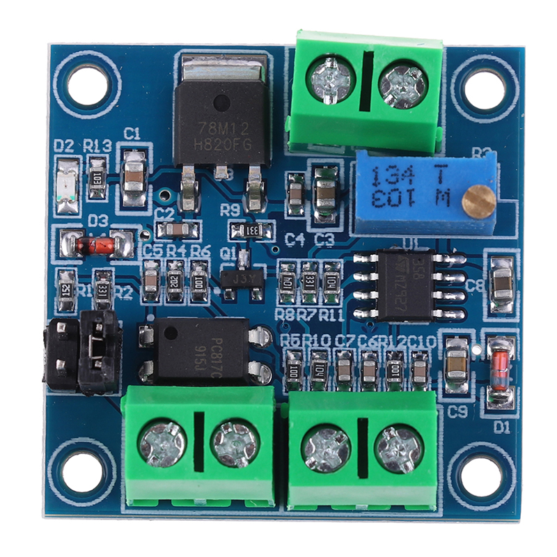 PWM To Voltage Converter Module 0%-100% to 0-5V/0-10V for Digital Analog Signal Eatop. 
