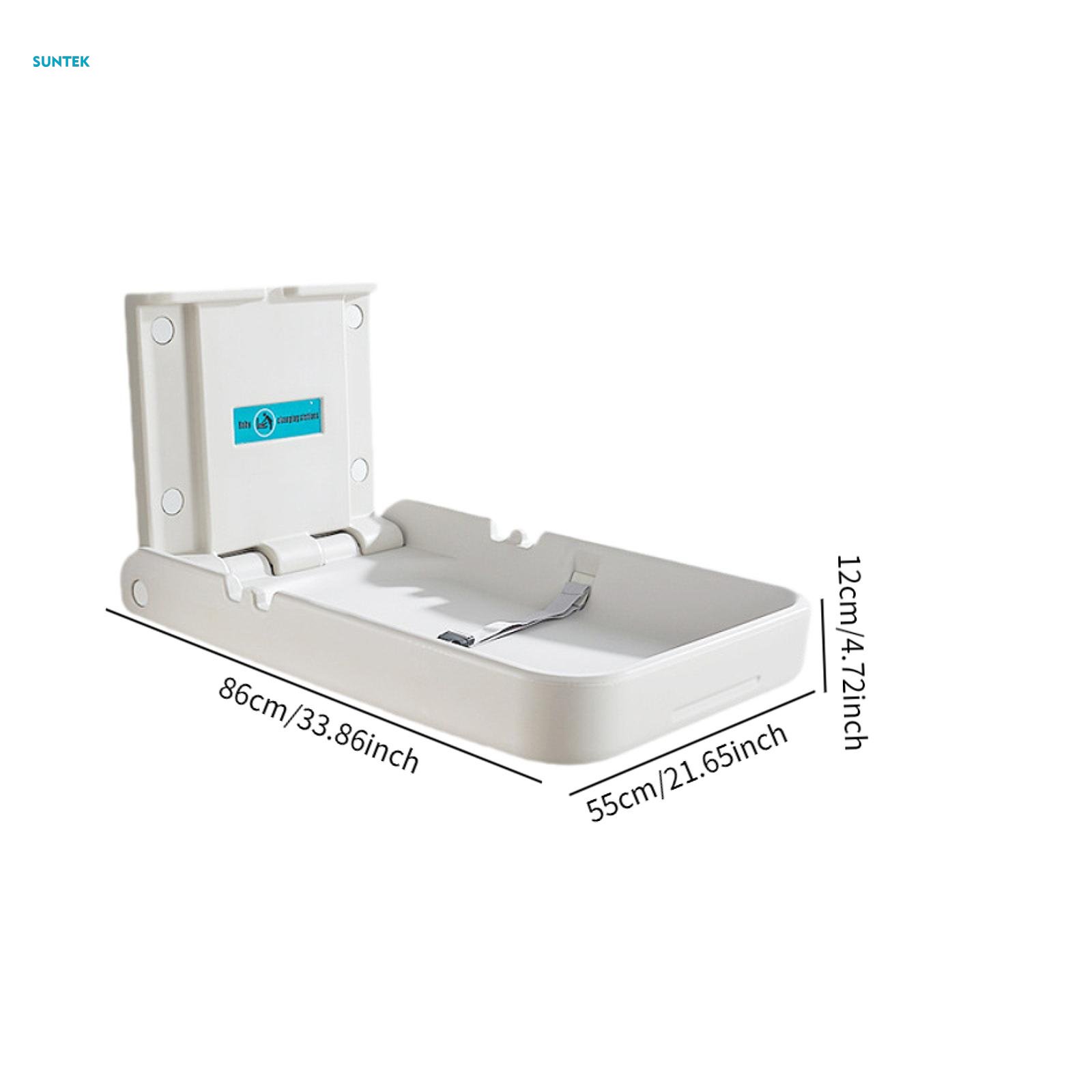 Baby Changing Station Changing Table Folding Diaper Changing Table for Shopping Center. 