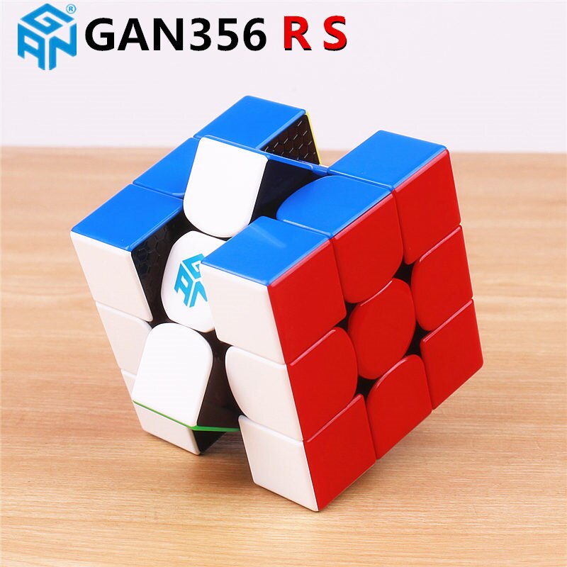 【happy one】Gan356 r S 3X3X3 Magic Speed Gan Cube Stickerless Professional Gan 356R Puzzle Educational Cubes Toys for Children Gan 356 r Rs. 
