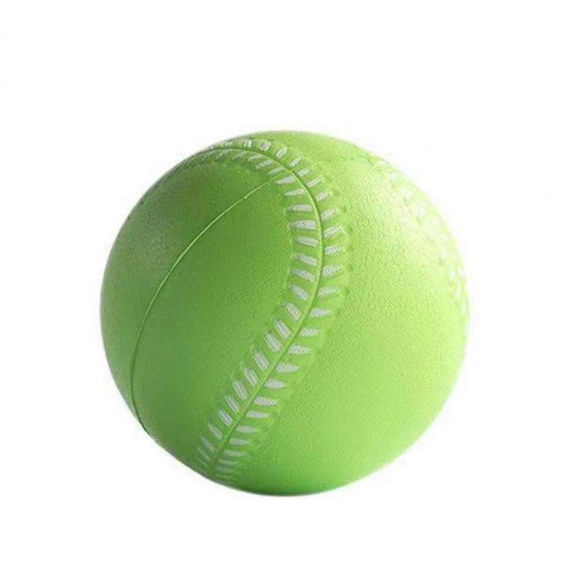 Small Softball Anti-stress Solid Color Simulated Outdoor Foam Baseball No Deformation Simulation Softball for Workout