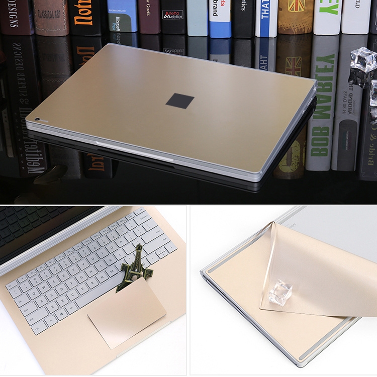 4 in 1 Notebook Shell Protective Film Sticker Set for Microsoft Surface Book 2 15 inch. 