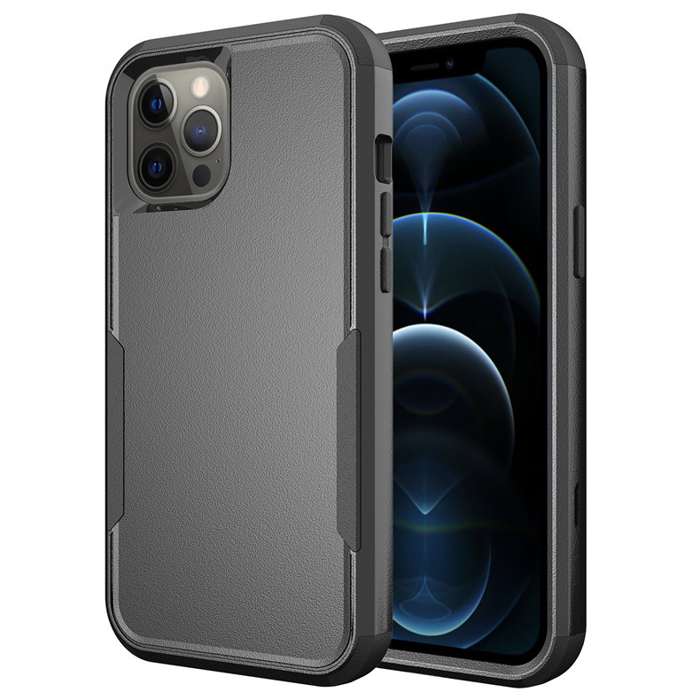 Fashion PC Frame Soft TPU Edge Combo Hybrid Shockproof Phone Case Back Cover For iphone13pro Max (6.7 inches). 