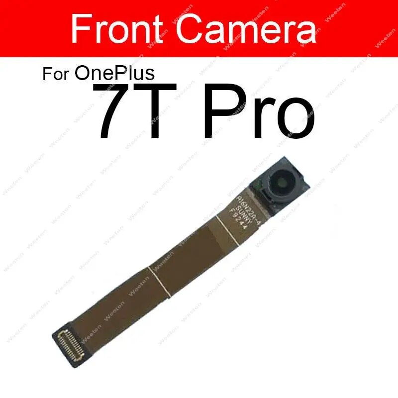 For Oneplus 7 Pro 7T Pro Front Camera Assembly Module Small Facing Front Lift Camera with Shell Flex Cable Ribbon Spare Parts. 