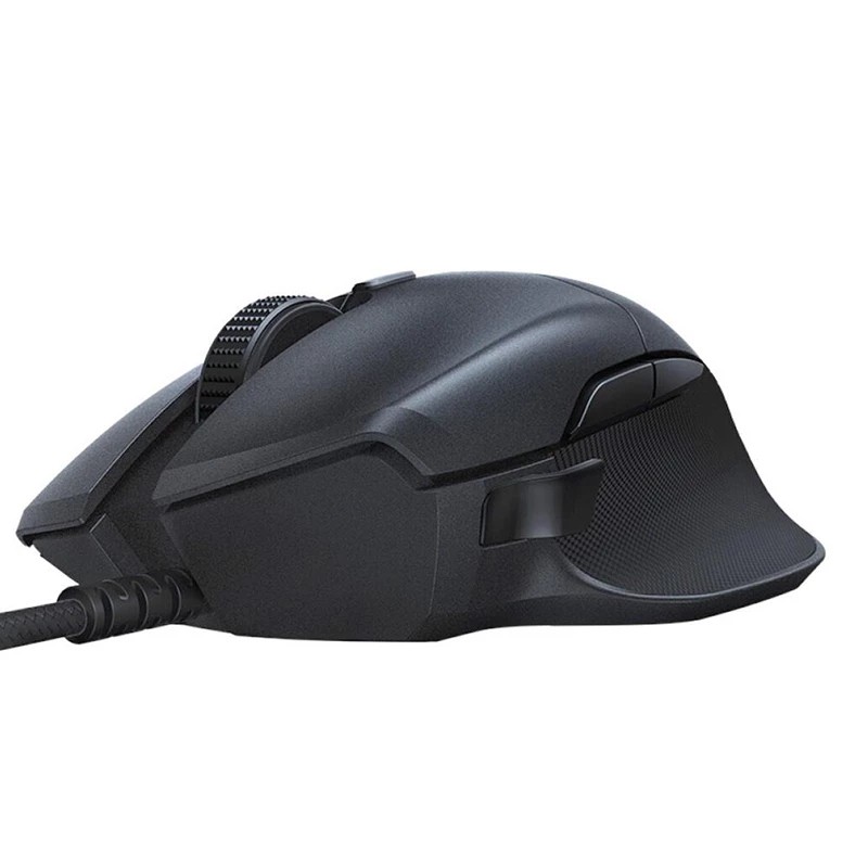 Razer Basilisk Essential Wired RGB Gaming Mouse 6400DPI Optical Sensor 8 Programmable Buttons Ergonomic Design. 