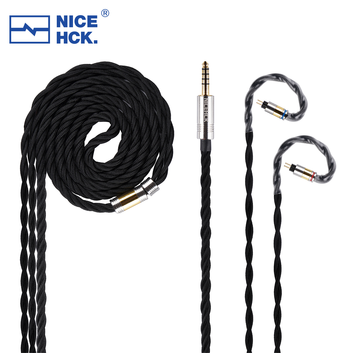 NiceHCK FirstTouch 6N HIFI Audio Earphone Upgrade Cable Replace Wire MMCX 0.78 2Pin for ZERO Fudu Celest Peoenix Quintet Cadenza. 