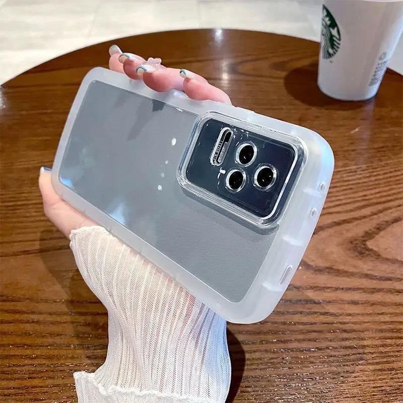 Circle Camera Cover For Xiaomi Poco F4 F3 F2 Pro X4 GT F4 GT Pohappyco M3 Pro X3 NFC Pro 5G Shockproof Bumper Soft Cover Phone Cases