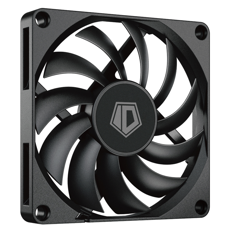 ID-COOLING NO-8010-PWM Small 4pin Case Fan 8cm Ultra-thin Fan 8010 Temperature Controlled Computer Case CPU Heat Sink PC Fan. 