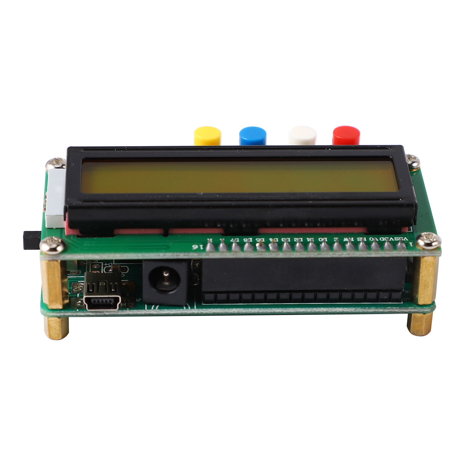 Lc100-A Digital Lcd High Precision Inductance Capacitance L/C Meter Capacitor Tester Frequency 1Pf-100Mf 1Uh-100H Lc100-A + Test Clip. 