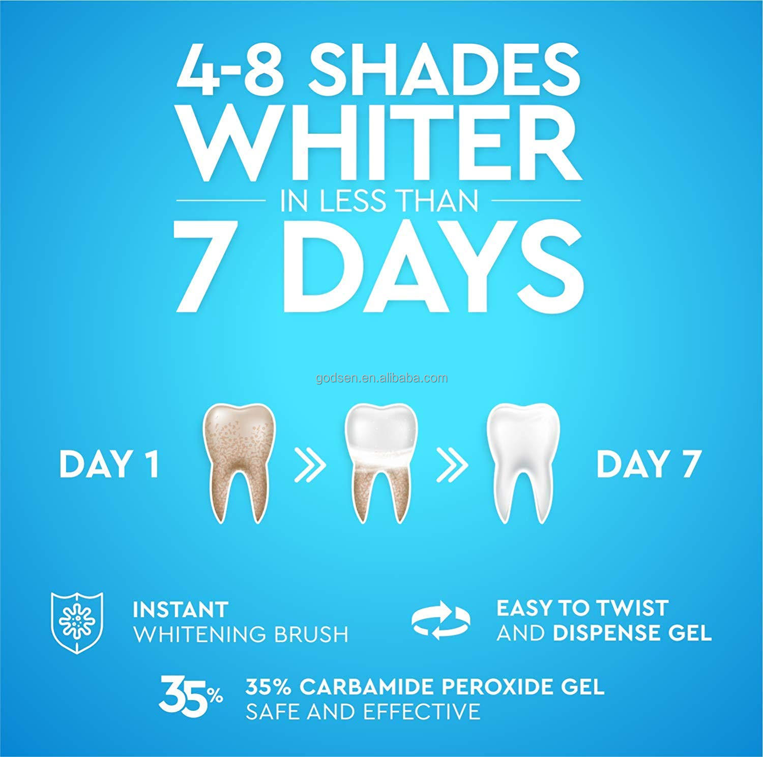 Hugely Popular  Carbamide Peroxide Whitening  Formula Descaling Bright White Teeth Whitening Pen