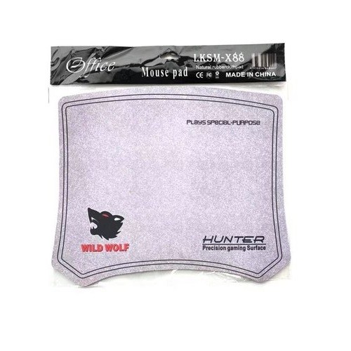 HUNTER L-16 Mousepad Micro Wolf Mouse Pad 245x200x2mm Lock Mouse Pad for Games. 