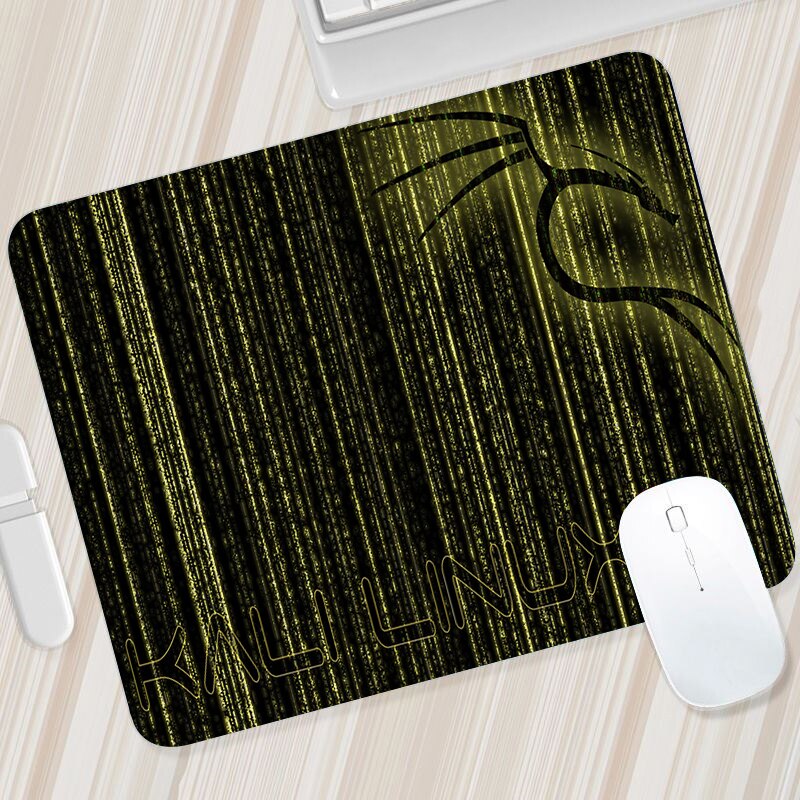 Mouse Pad Kali Linux Keyboard Mat Desk Durable Desktop Mousepad Rubber Gaming Small Gamers Decoracion Gamer PC Computer Mausepad