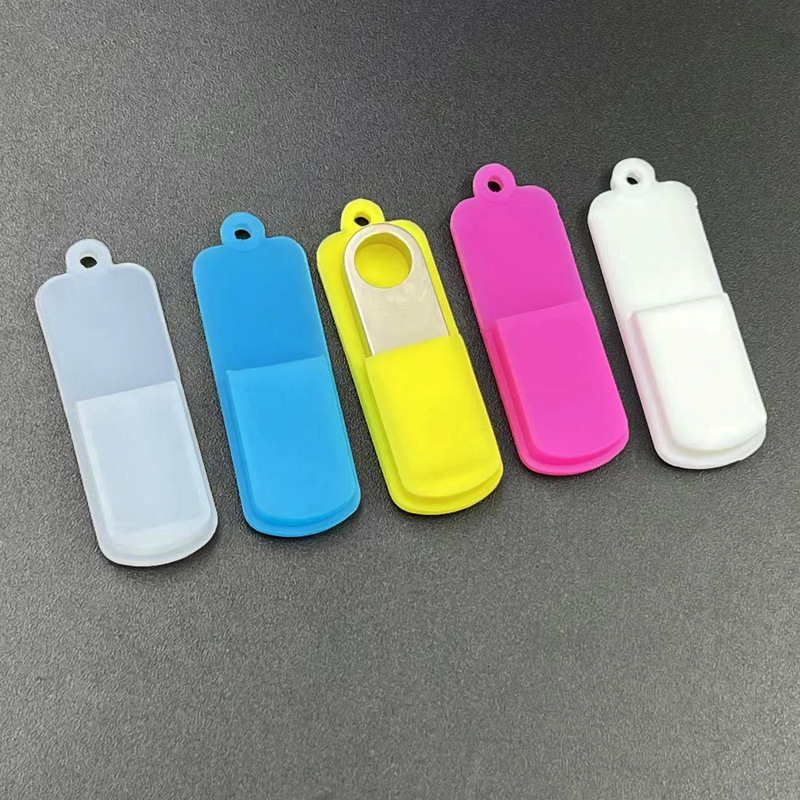 Silicone U Disk Storage Case Bag Portable USB Flash Drive Case Protective Cover For U Disk Flash Drive Protector Huiye