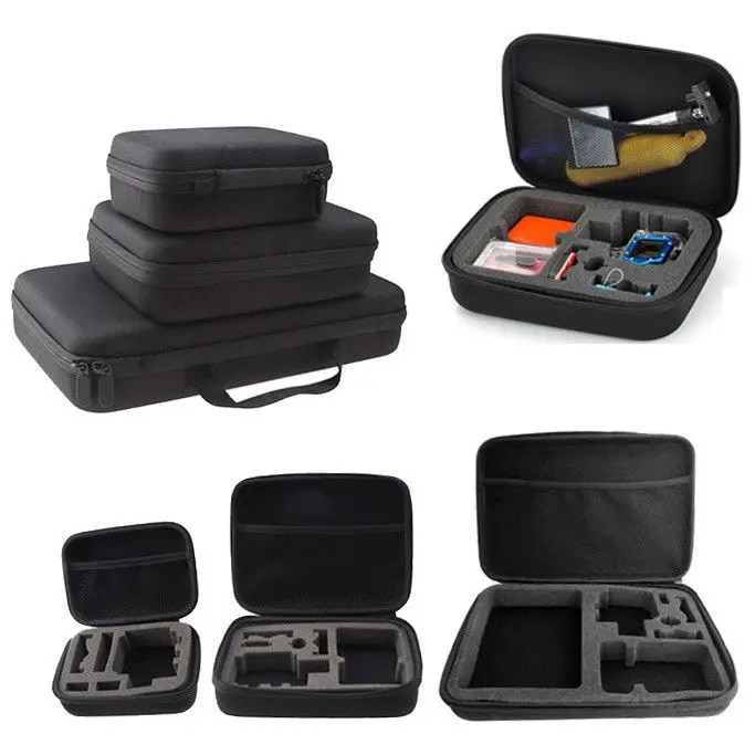 【Lejia】Action Camera Travel Storage Protective Bag Box for GoPro 7 6 5 4 3 2 SJCAM 6000 8000 9000 Xiao. 