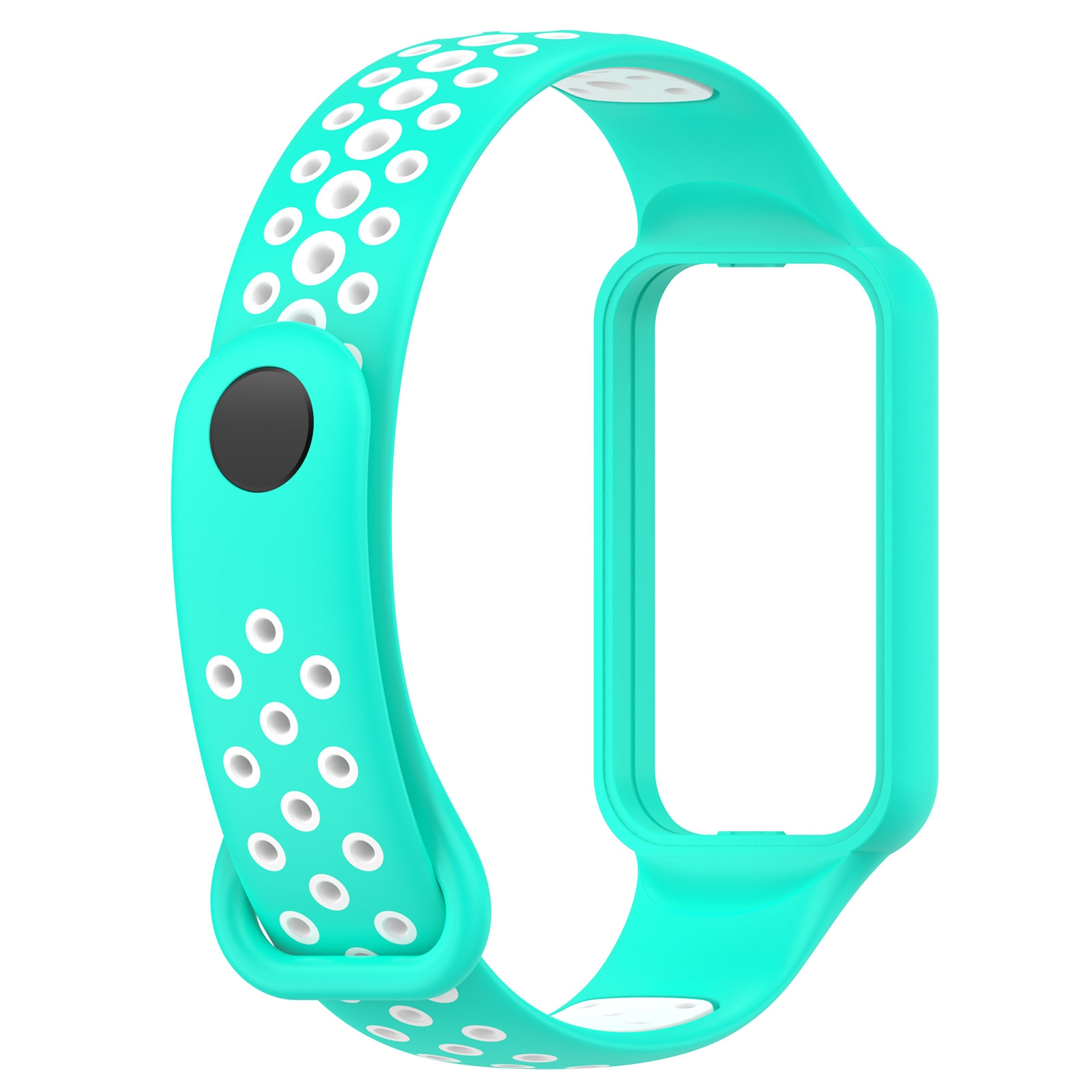 For Redmi Band 2 Loop Two-Color Breathable Silicone Watch Band. 