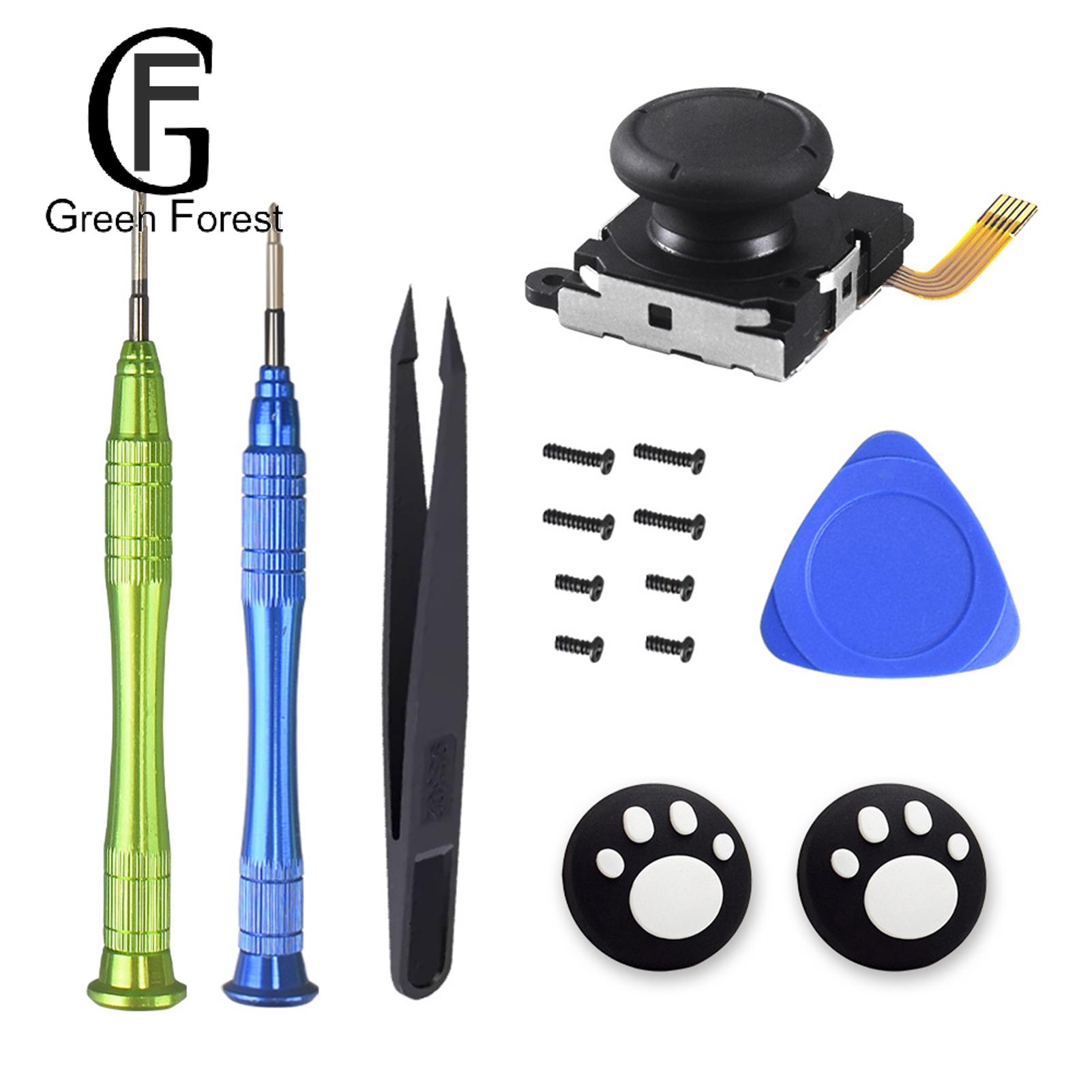 Hall Effect Joystick Enhanced Precision Joystick Replacement for Switch Oled/lite Strong Compatibility Thumb Stick Cap Accessories Analog Stick Parts. 