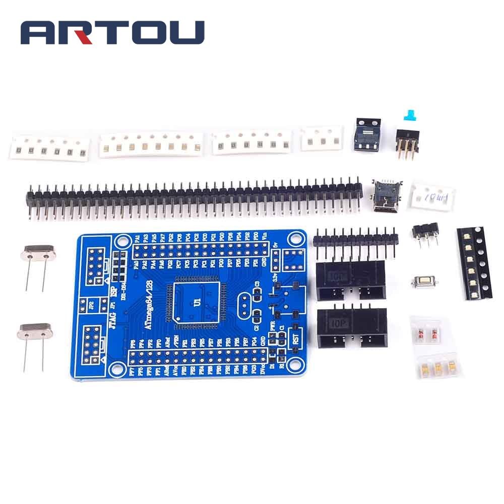 【happy one】ATmega64 ATmega128 Development Board Learning Board Kit. 