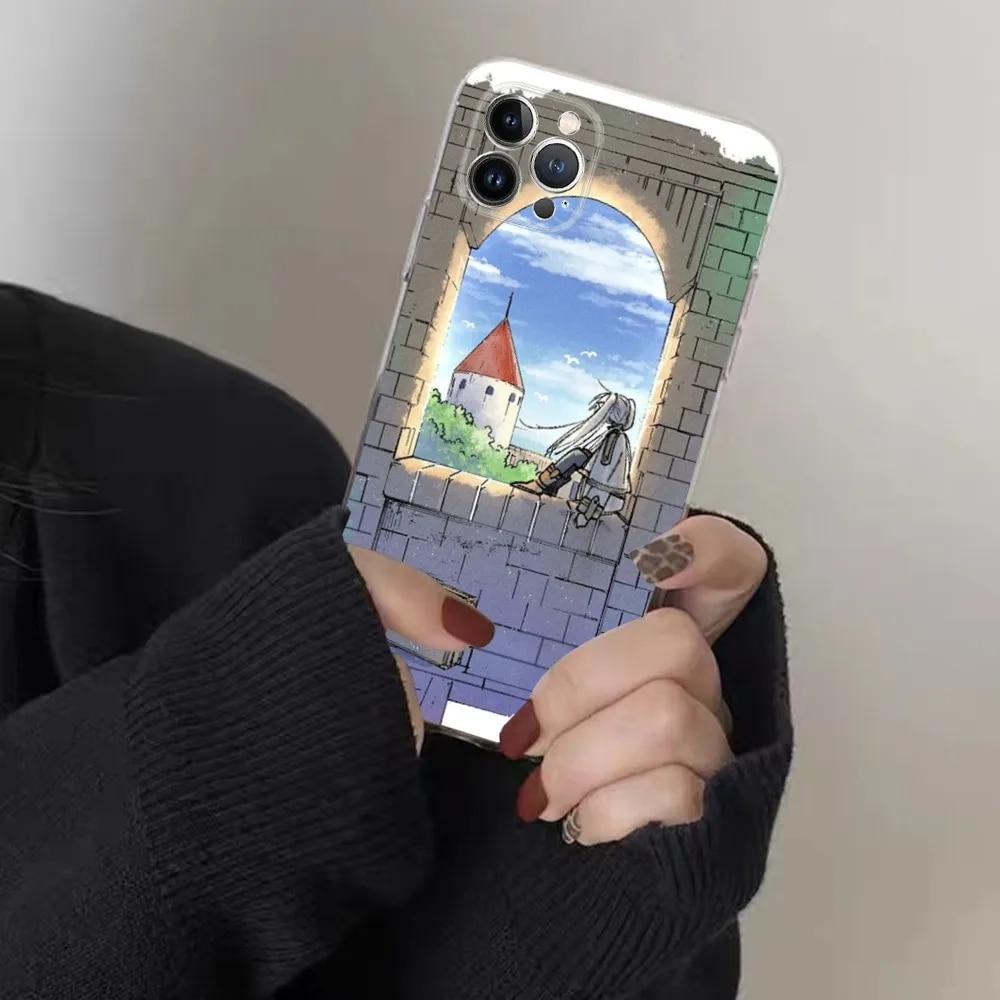 Frieren Beyond Journey's End Phone Case for iPhone 15 8 7 6 6S Plus X SE 2020 XR XS 14 11 12 13 Mini Pro Max Mobile Case. 