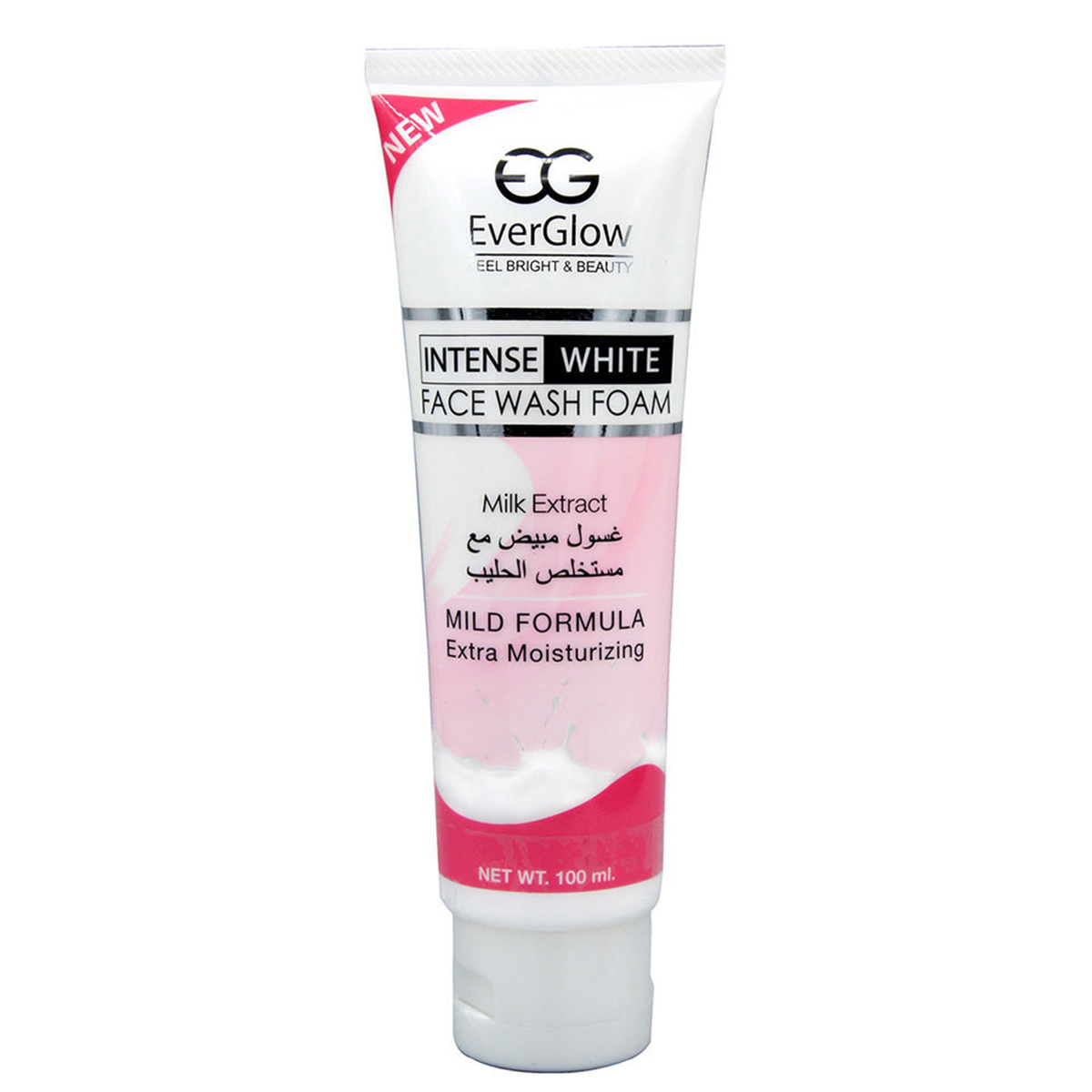 Everglow Intense White Face Wash Foam 100 Ml. 