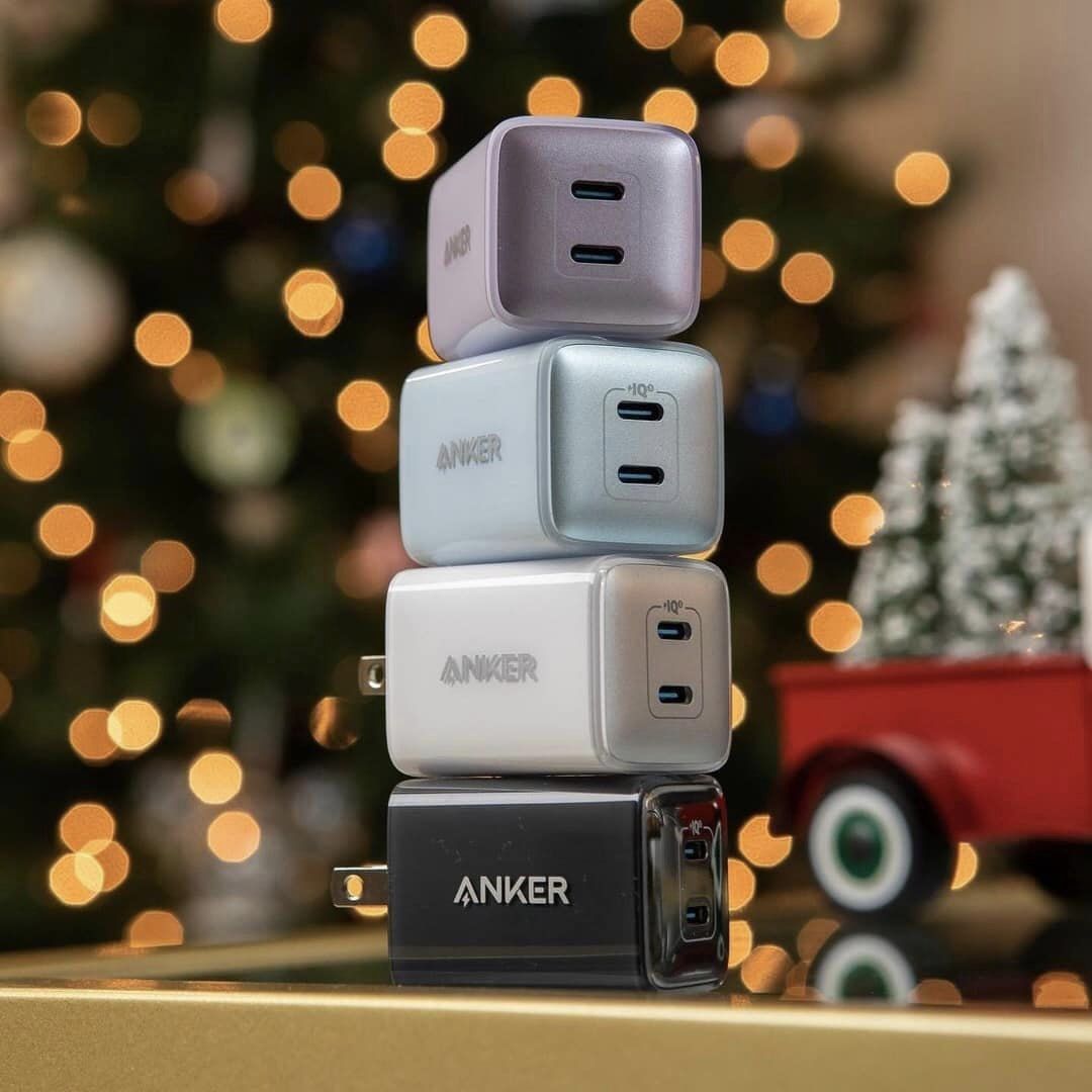 Anker Nano Pro 521 PIQ 3.0 Durable Compact Dual USB C 40W Fast Charger. 