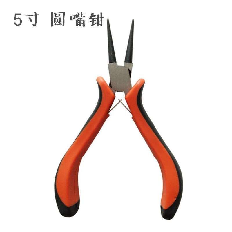 Mini pointed nose pliers, Gundam model, DIY ceramic tool, soft clay frame with teeth and flat mouth. 