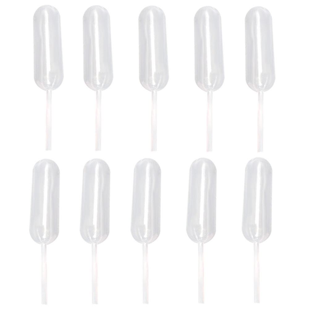 50pcs Dispenser Ice Macaron Pastries Ketchup Stuffed Mini Transfer 4ml Sauce Droppers. 