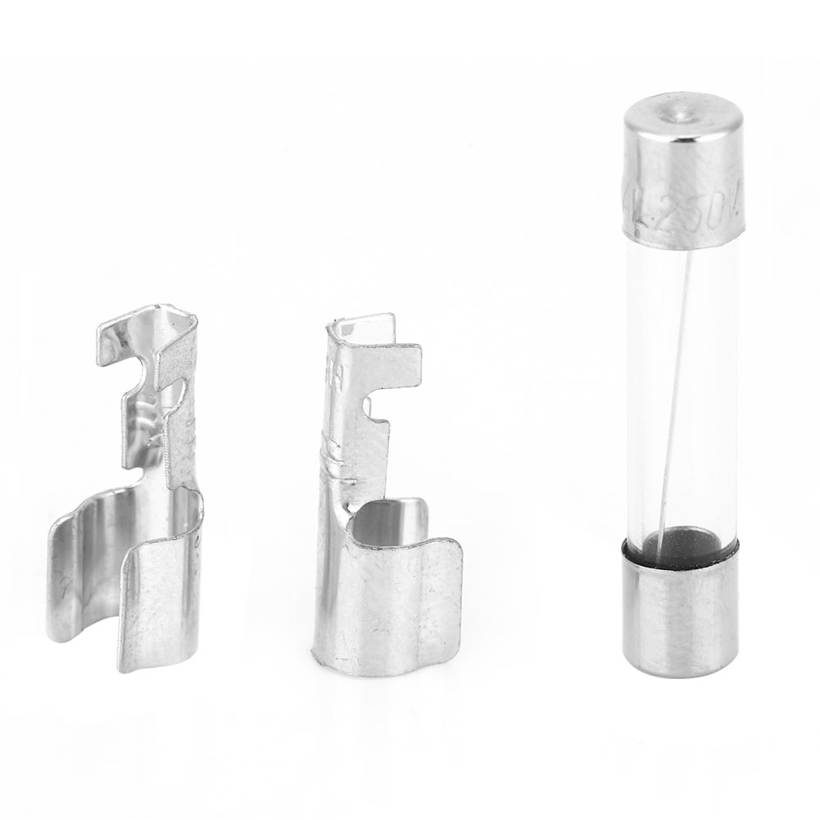 50Set 6x30 6.35x30 6.35x31.75 Plastic Fuse Holder +Peanut Terminal with 10A. 