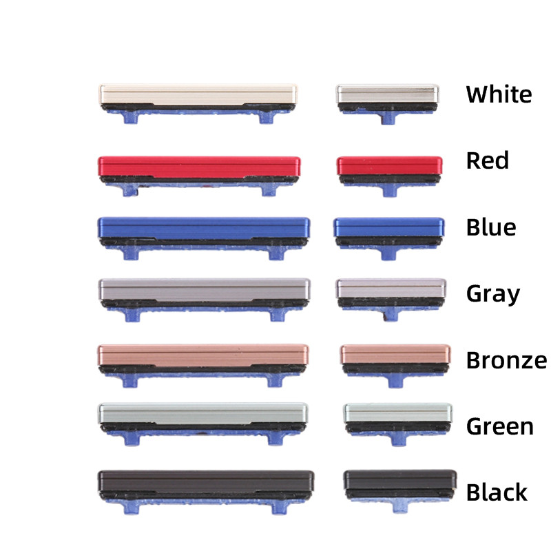 For Samsung Galaxy Note20 , Note 20 Ultra Side Button Set Power Button+ Volume Button Key Switch Smartphone Repair Parts. 