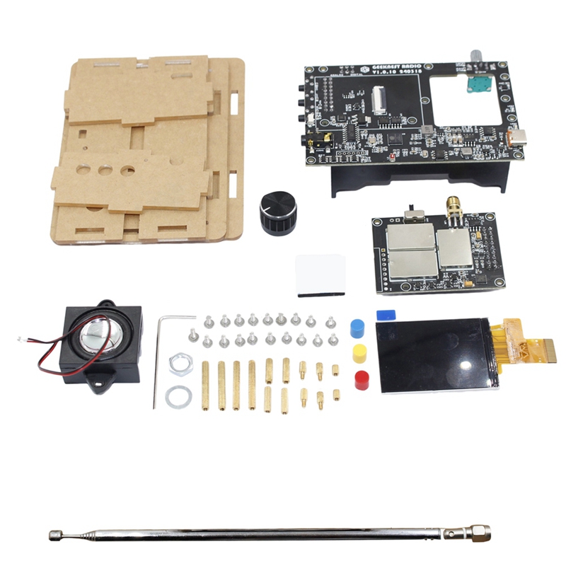DIY Full Band V5A Radio Kit: Access FM, AM, MW, SW, And Aviation Frequencies - SSB LSB USB Capable