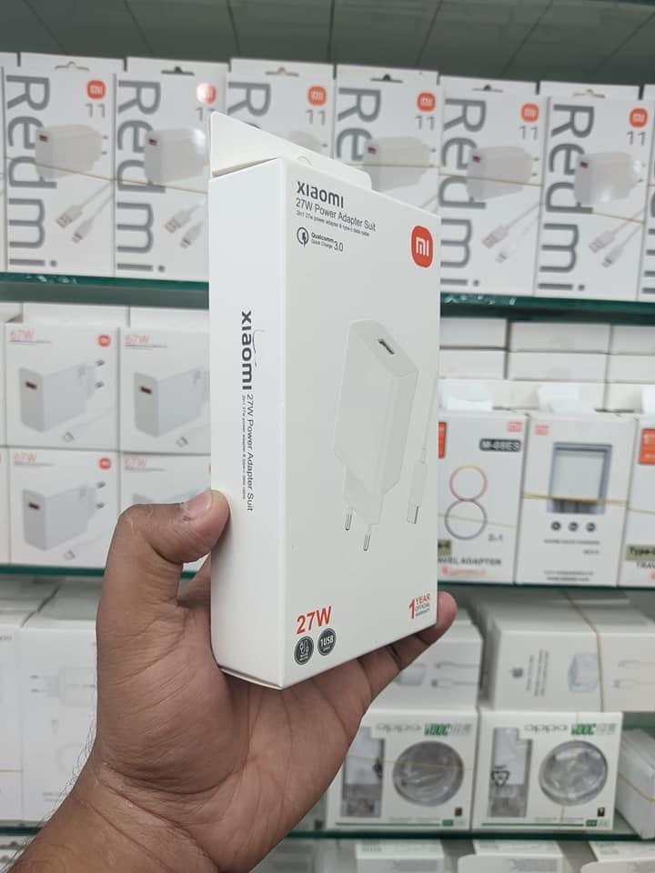 27W Fast Charger Power Adapter Suit For Redmi Xiaomi Mi (Type C) -. 